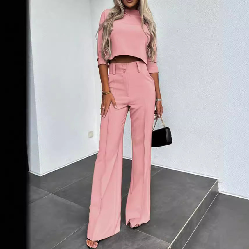 R&B | Eleganz Tailliertes Herbst-Hosenset für Stilvolle Looks