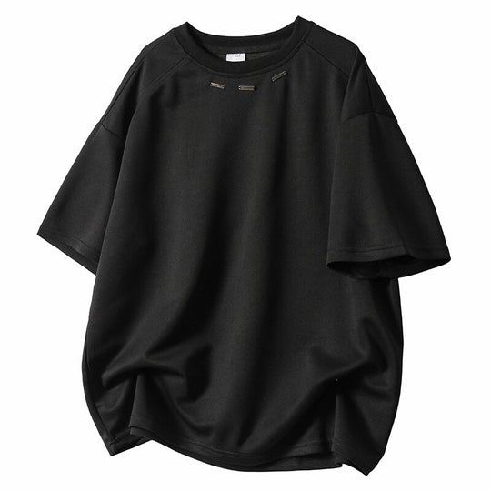Damen Oversized T-Shirt mit modernem Schnitt und dekorativen Akzenten R&B