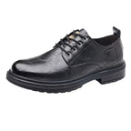 Herren Elegante Schnürschuhe aus hochwertigem Material mit rutschfester Sohle R&B