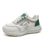 Damen sportliche Sneakers mit rutschfester Profilsohle und atmungsaktiver Obermaterialstruktur R&B