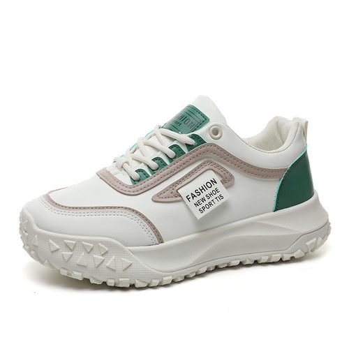 Damen sportliche Sneakers mit rutschfester Profilsohle und atmungsaktiver Obermaterialstruktur R&B