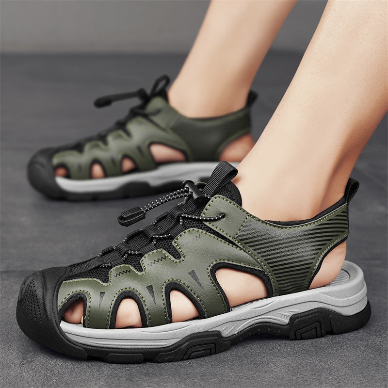 Damen Sportliche Sandalen mit ergonomischer Sohle und verstellbarem Schnürsystem