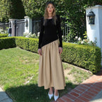 Damen Kleid mit asymmetrischem Design und Raffung R&B