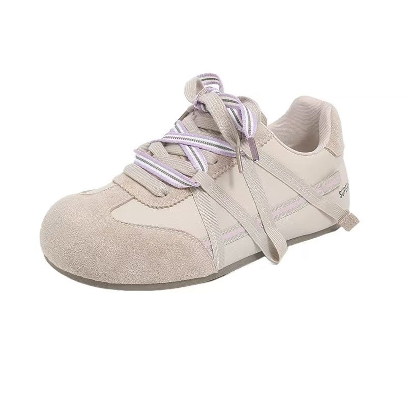 Damen Modische Sneaker mit innovativer Schnürung und atmungsaktiver Innenstruktur