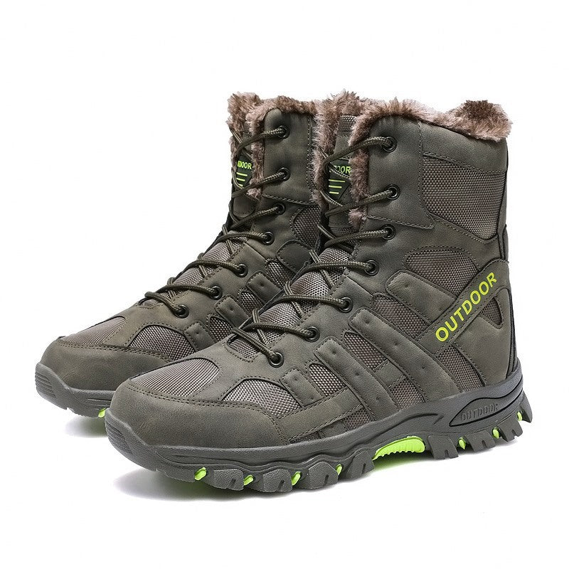 Damen Stiefel für Abenteuer im Freien mit warmem Innenfutter und rutschfester Sohle R&B