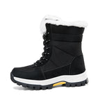 Damen Isolierte Winterstiefel mit rutschfester Sohle und warmem Futter