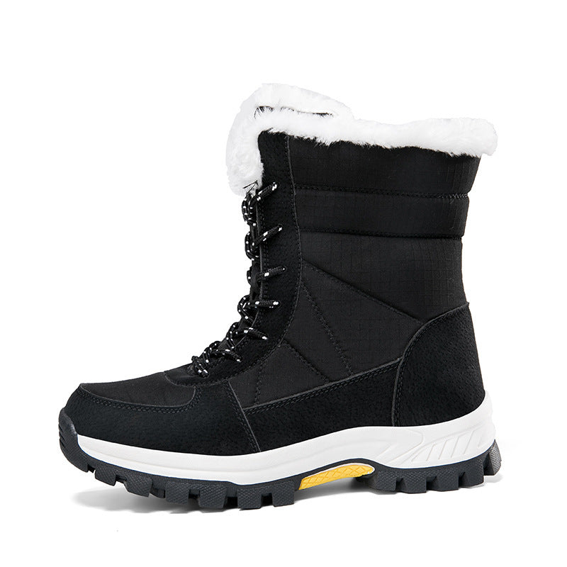 Damen Isolierte Winterstiefel mit rutschfester Sohle und warmem Futter