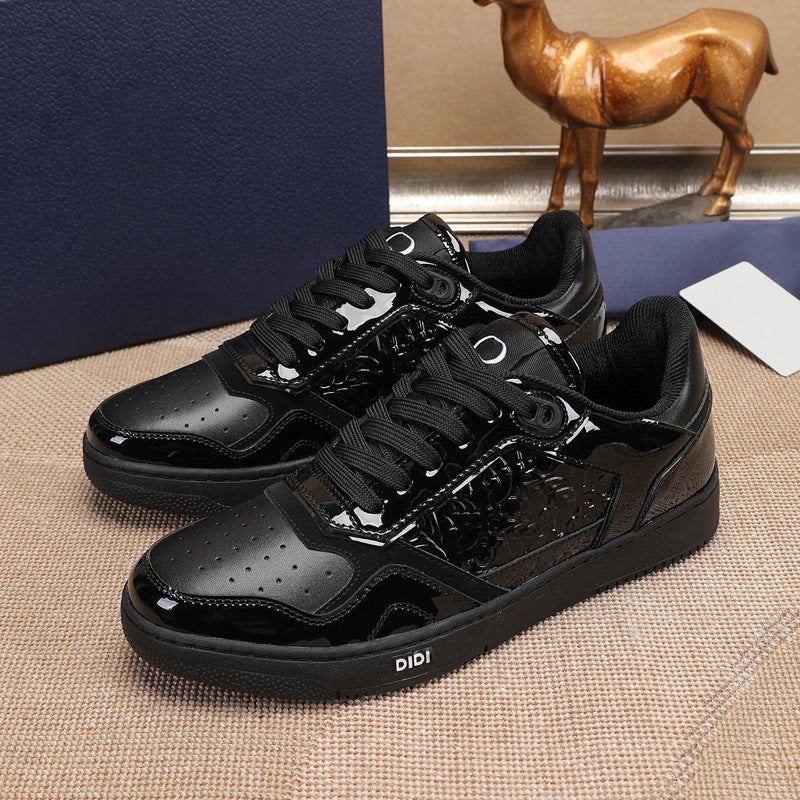 Damen Sportliche Sneakers mit modischem Oberflächenmuster und gepolsterter Innensohle R&B