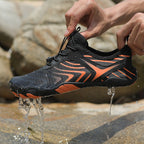 Damen Multifunktionale Wassersportschuhe mit rutschfester Sohle und elastischem Schnellschnürsystem