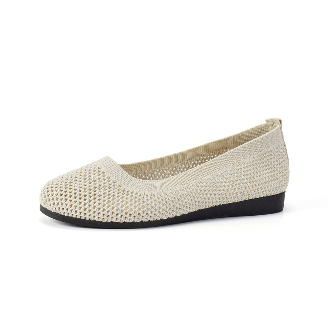 Damen bequeme Slipper aus atmungsaktivem Netzmaterial mit rutschfester Sohle R&B
