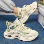 Damen sportliche und atmungsaktive High-Top Sneakers mit innovativer Dämpfungstechnologie