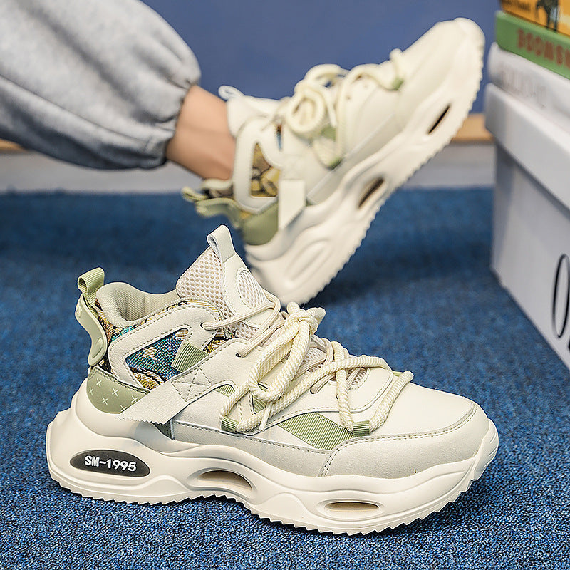 Damen sportliche und atmungsaktive High-Top Sneakers mit innovativer Dämpfungstechnologie