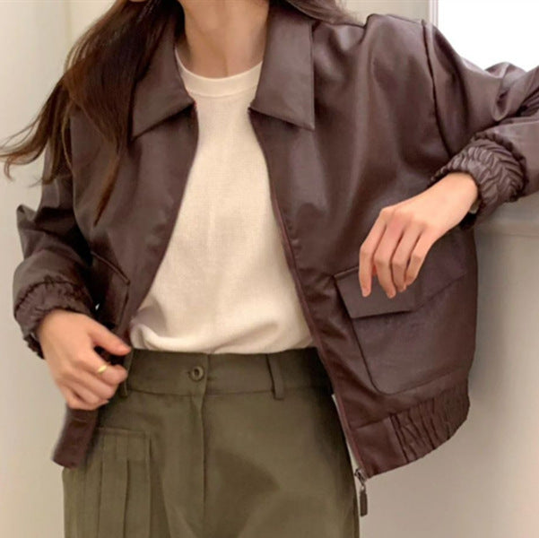 Damen Praktische und modische Kurzjacke R&B