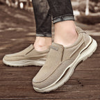 Damen Bequeme Slip-On Sneakers mit elastischen Materialien und luftdurchlässiger Struktur R&B