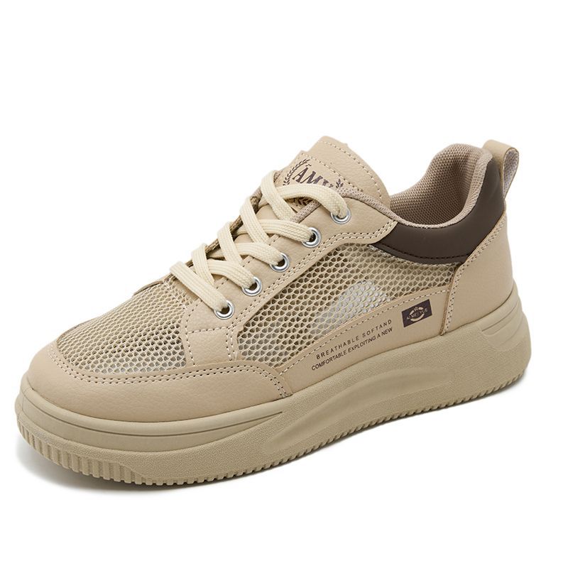 Damen modische Lightweight Sneakers mit atmungsaktivem Mesh und komfortabler Dämpfung R&B