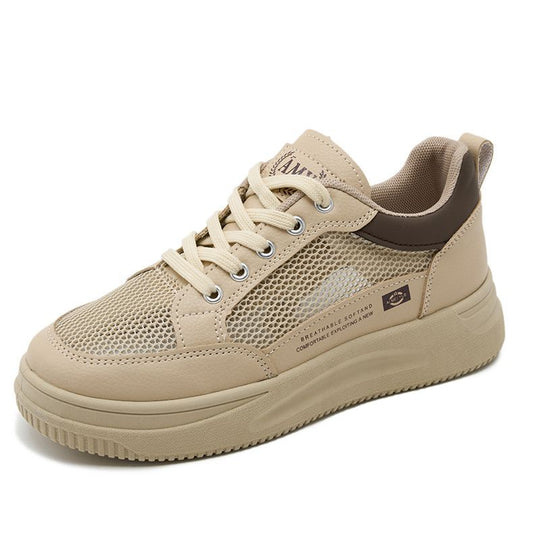 Damen modische Lightweight Sneakers mit atmungsaktivem Mesh und komfortabler Dämpfung R&B