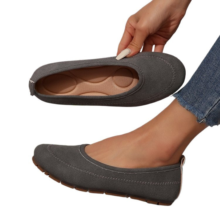 Damen Atmungsaktive und modische Slip-On Ballerinas R&B