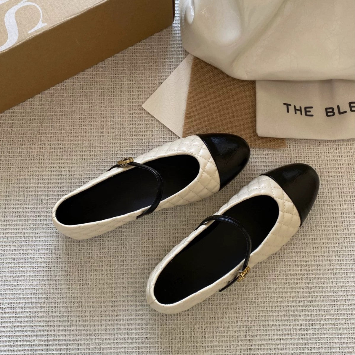 Damen Elegante Ballerinas mit dekorativen Riemchen und kunstvollem Obermaterial R&B