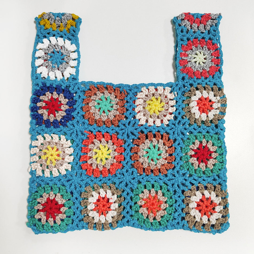 Damen handgefertigte Häkel-Tasche R&B