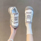 Damen Sportliche Sneakers mit atmungsaktiver Netzstruktur und rutschfester Sohle