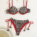 Damen Bikini-Set mit verstellbaren Trägern und charmanten Muschelverzierungen R&B