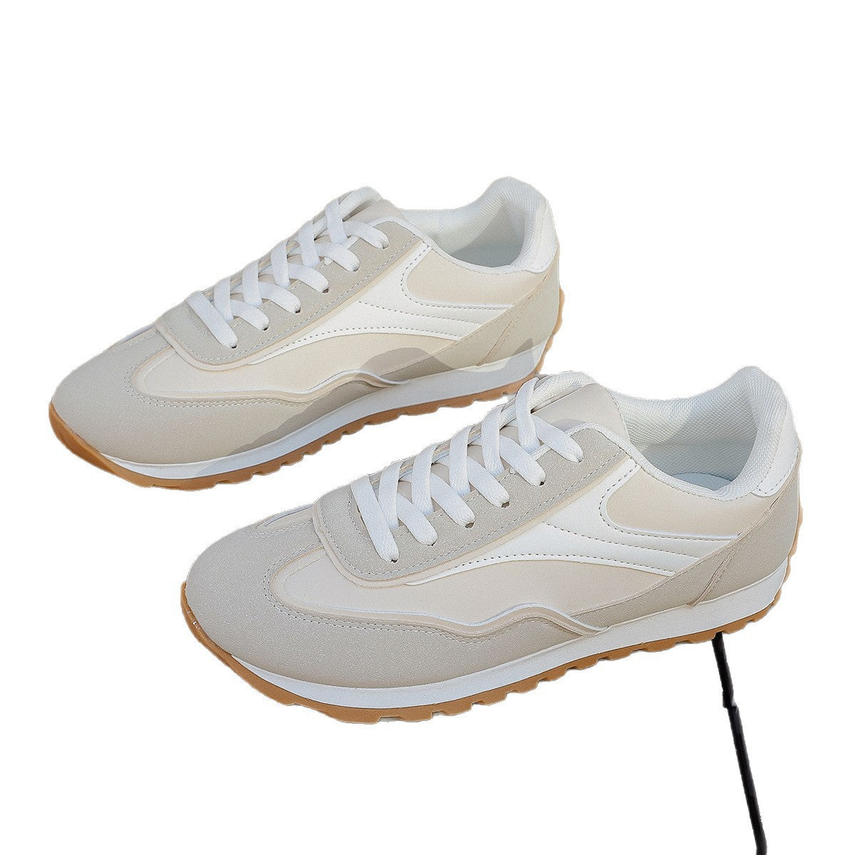 Damen Sportliche Sneakers mit atmungsaktivem Obermaterial und rutschfester Sohle R&B