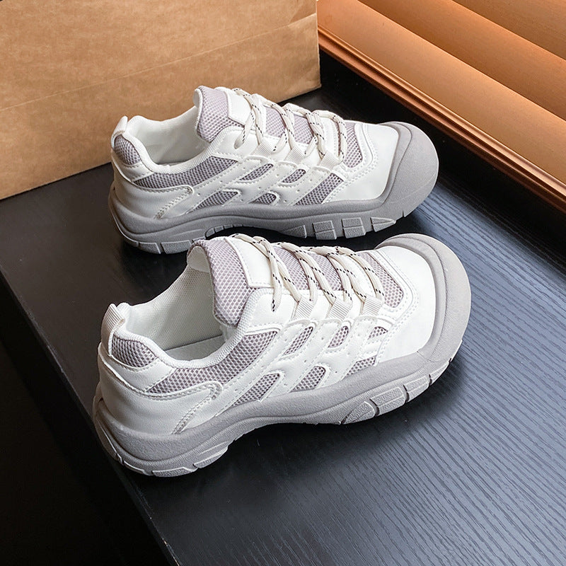 Damen Sportliche Wanderschuhe mit atmungsaktiver Obermaterialkombination und stabiler Sohle