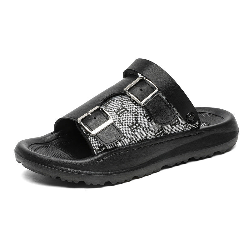 Damen Komfortable Riemensandalen mit verstellbaren Schnallen R&B