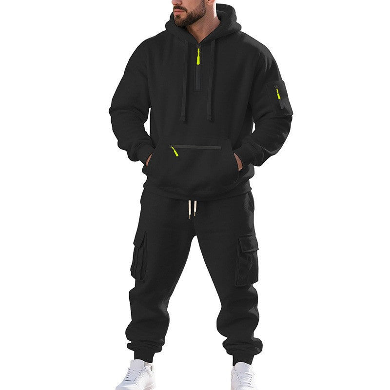 Herren Sportanzug mit praktischem Taschen-Design R&B