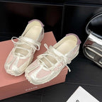 Damen Sneaker mit flexiblem Schnürsystem und atmungsaktivem Obermaterial R&B