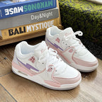 Damen Sportliche Sneaker mit High-Top Design und atmungsaktiver Oberflächenstruktur