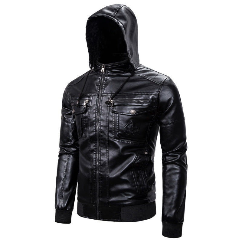 Herren jacke mit abnehmbarem Innenfutter und praktischen Taschen R&B