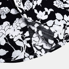 Damen Kurzarmhemd mit floralem Design und lässiger Passform