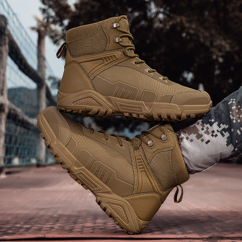 Herren Multifunktionale Stiefel mit hohem Knöchelschutz und rutschfester Sohle R&B