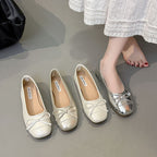 Damen Ballerinas mit zartem Schleifen-Detail und weichem Innenfutter EB