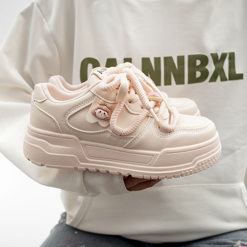 Damen Sneakers mit verspieltem Sternenmotiv und weicher Dämpfung