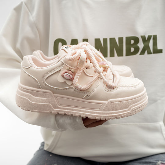 Damen Sneakers mit verspieltem Sternenmotiv und weicher Dämpfung R&B
