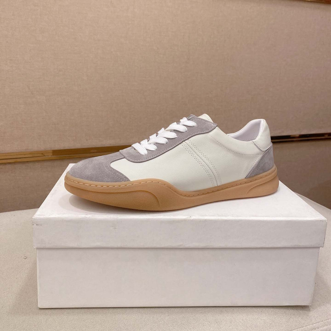 Damen Sneakers mit edlem Wildleder- und Lederdesign R&B