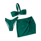 Damen Bandeau-Bikini mit innovativem Wickeldesign R&B