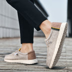 Damen Bequeme Slip-On Freizeitschuhe mit atmungsaktivem Obermaterial