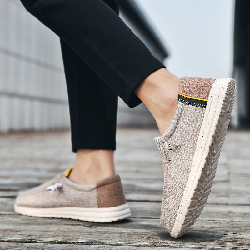 Damen Bequeme Slip-On Freizeitschuhe mit atmungsaktivem Obermaterial