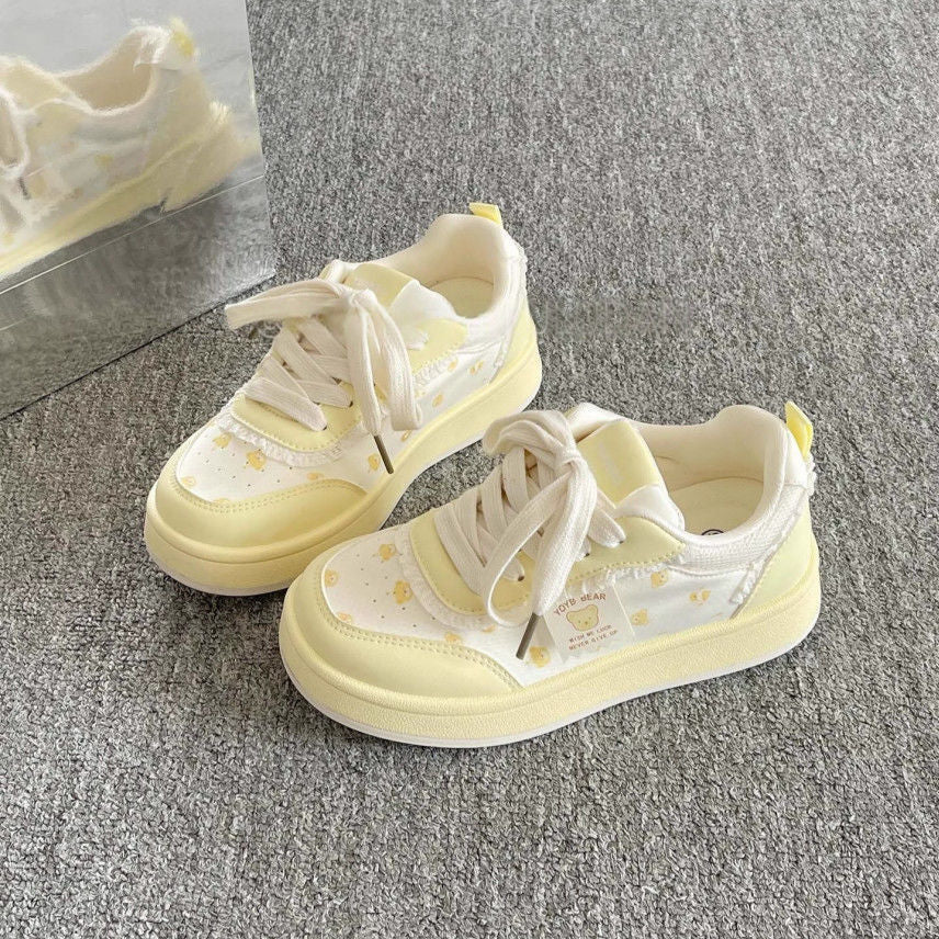 Damen Sneakers mit verspieltem Design und atmungsaktiver Sohle