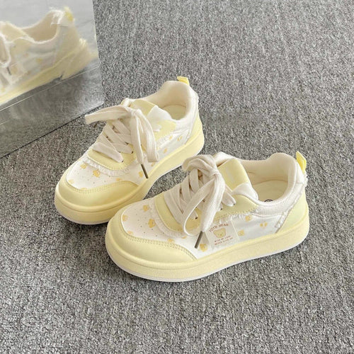 Damen Sneakers mit verspieltem Design und atmungsaktiver Sohle R&B