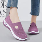 Damen Bequeme und atmungsaktive Knit-Slipper R&B