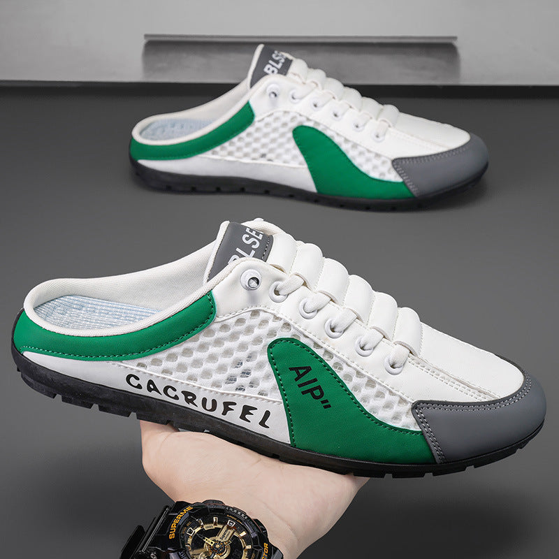 Herren Leichte Slip-On Freizeitsneaker mit Atmungsaktivem Mesh-Design R&B