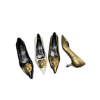 Damen spitze High Heels mit eleganten Blumendetails R&B