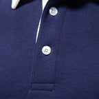 Herren Poloshirt mit kontrastierendem Kragen
