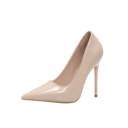 Damen schicke gewölbte Absatzpumps R&B