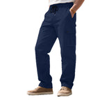 Herren nan urbane utilitarische Cargohose mit elastischem Komfortbund, Tunnelzug und verschließbaren Klappentaschen R&B