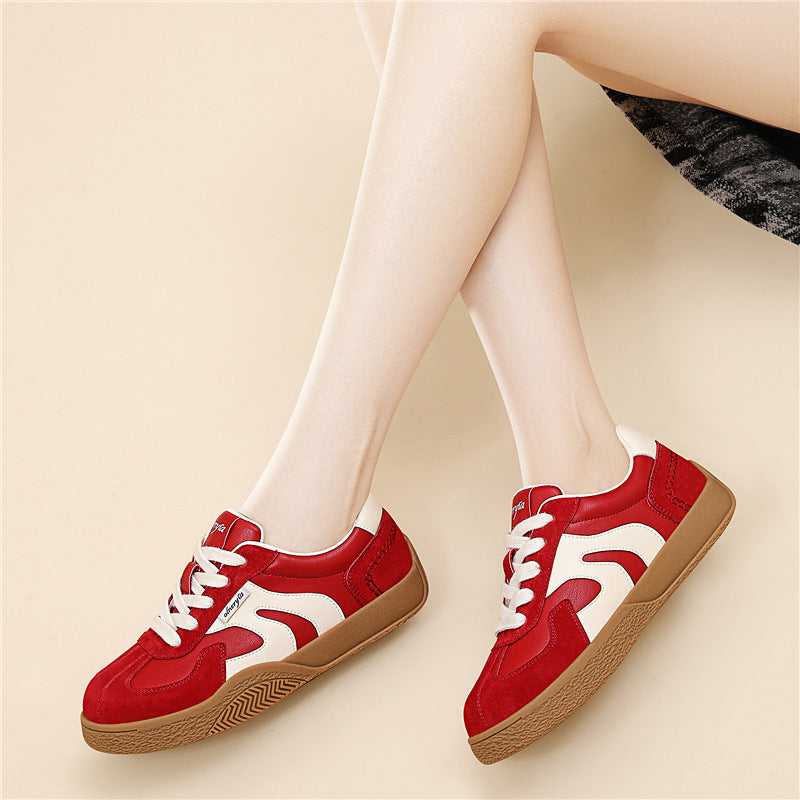 Damen Sportliche Freizeitsneaker mit strapazierfähigem Obermaterial und rutschfester Gummisohle R&B